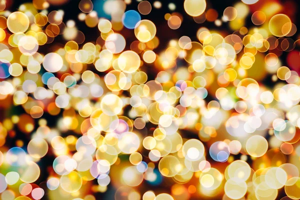 Fundo abstrato elegante festivo com luzes bokeh e textura de estrelas — Fotografia de Stock