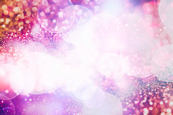 Festive elegant abstract background with bokeh lights and stars Texture — Stock Photo, Image