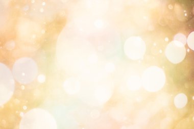 Bokeh ışıkları ve yıldız desenli şenlikli soyut arkaplan