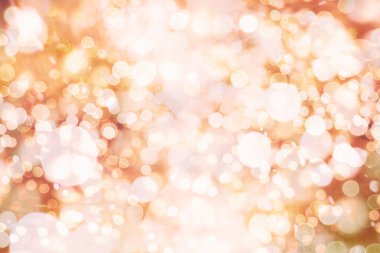 Bokeh ışıkları ve yıldız desenli şenlikli soyut arkaplan