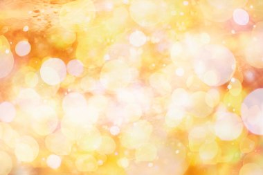 Bokeh ışıkları ve yıldız desenli şenlikli soyut arkaplan