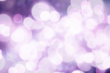 Bokeh ışıkları ve yıldız desenli şenlikli soyut arkaplan