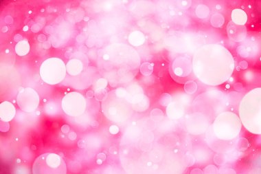 Bokeh ışıkları ve yıldız desenli şenlikli soyut arkaplan