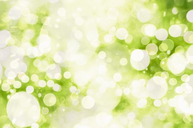 Bokeh ışıkları ve yıldız desenli şenlikli soyut arkaplan