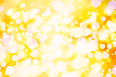 Bokeh ışıkları ve yıldız desenli şenlikli soyut arkaplan