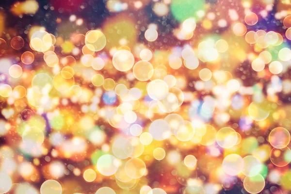 Fondo abstracto elegante festivo con luces bokeh y textura de estrellas — Foto de Stock