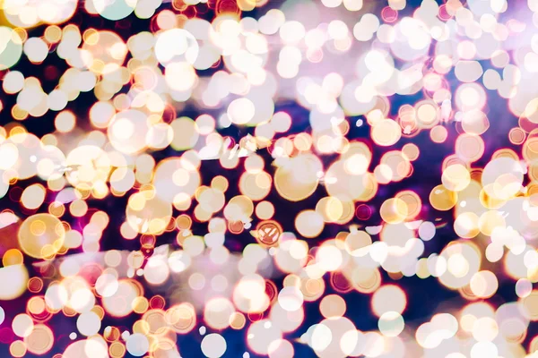 Fundo abstrato elegante festivo com luzes bokeh e textura de estrelas — Fotografia de Stock