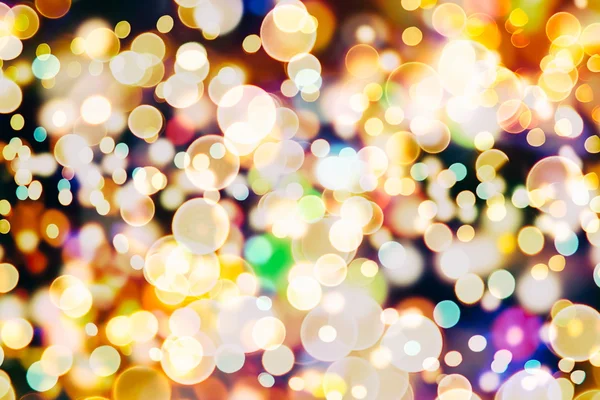 Festive elegant abstract background with bokeh lights and stars Texture — Stock Photo, Image