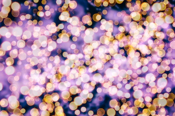 Festive elegant abstract background with bokeh lights and stars Texture — Stock Photo, Image