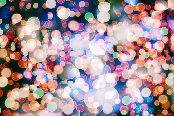 Fundo abstrato elegante festivo com luzes bokeh e textura de estrelas — Fotografia de Stock