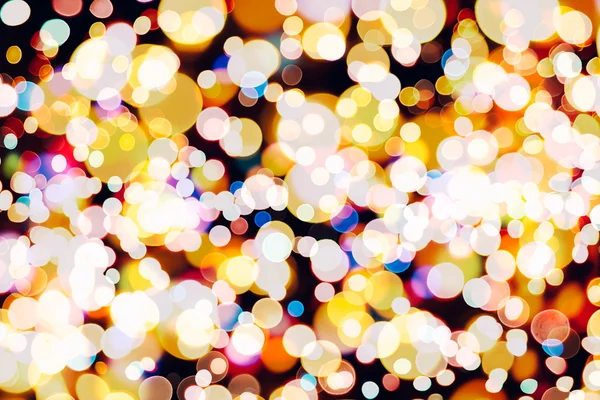 Fundo abstrato elegante festivo com luzes bokeh e textura de estrelas — Fotografia de Stock