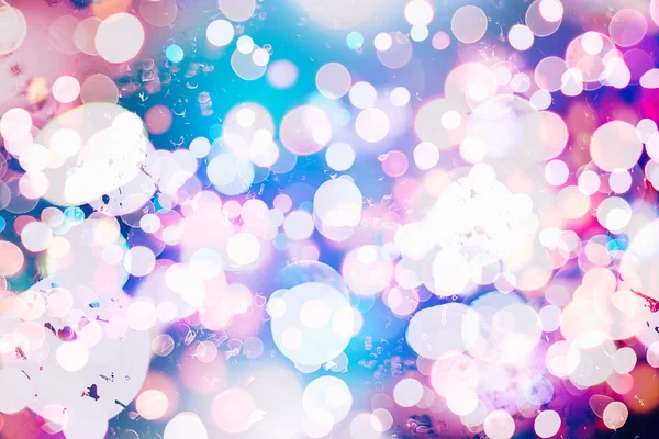 Fondo abstracto elegante festivo con luces bokeh y textura de estrellas —  Fotos de Stock