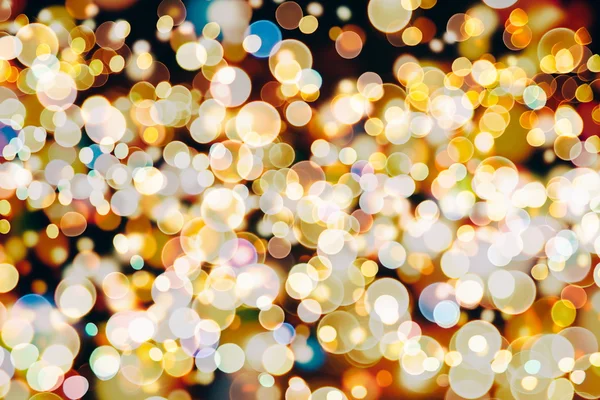 Fundo abstrato elegante festivo com luzes bokeh e textura de estrelas — Fotografia de Stock