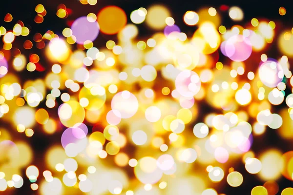 Festive elegant abstract background with bokeh lights and stars Texture — Stock Photo, Image