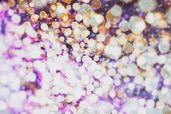 Festive elegant abstract background with bokeh lights and stars Texture — Stock Photo, Image