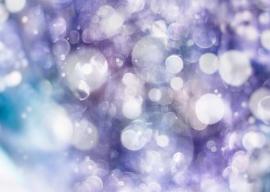 ışıklar ve yıldız ile bokeh arka plan defocused