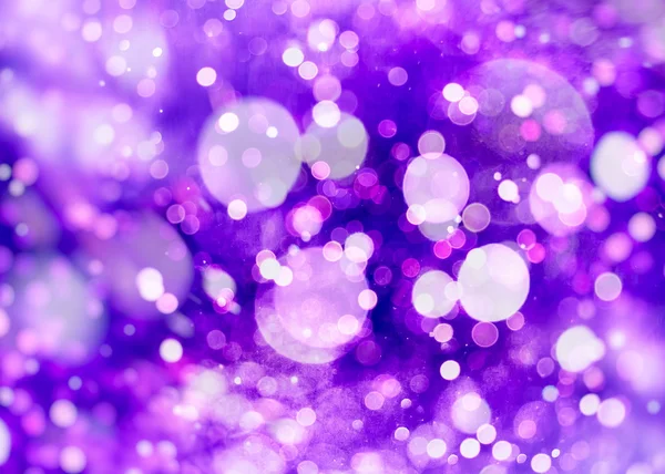 Abstract background with bokeh defocused lights and stars — Stock Photo, Image