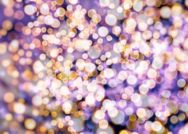 ışıklar ve yıldız ile bokeh arka plan defocused