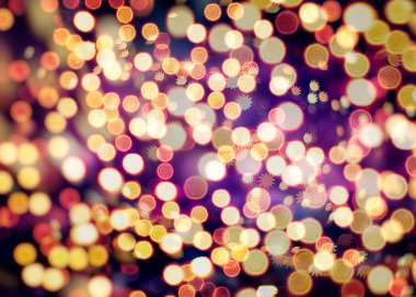 bokeh ile zarif arka plan ışığı defocused