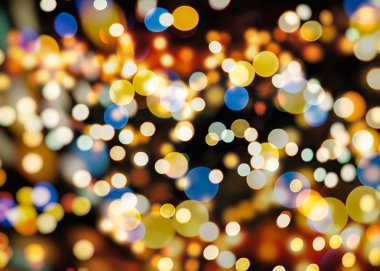 bokeh ile zarif arka plan ışığı defocused