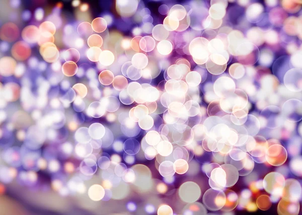 Elegante fundo abstrato com bokeh luzes desfocadas — Fotografia de Stock