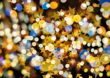 bokeh ile zarif arka plan ışığı defocused