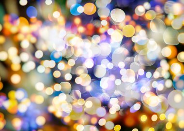 bokeh ile zarif arka plan ışığı defocused