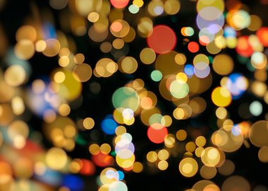 bokeh ile zarif arka plan ışığı defocused