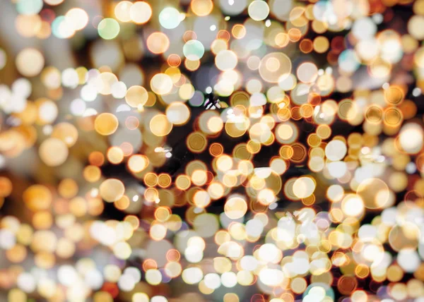 Elegante sfondo astratto con bokeh luci sfocate — Foto Stock