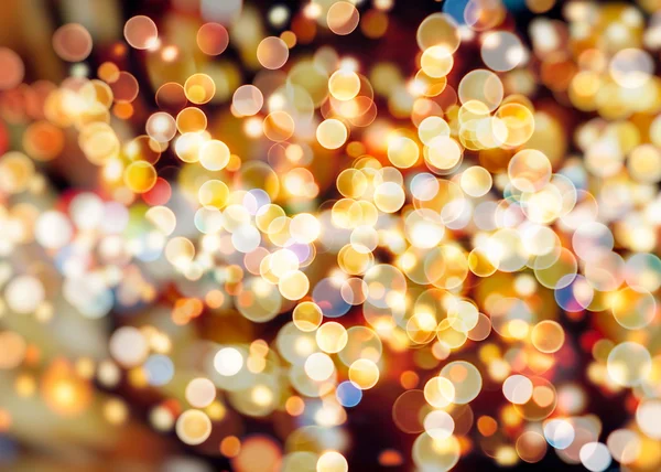 Elegant abstract background with bokeh defocused lights — Stock Photo, Image