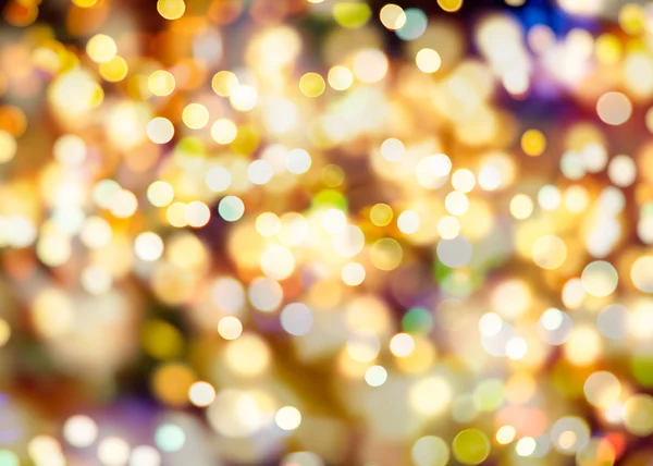 Elegant abstract background with bokeh defocused lights — Stock Photo, Image