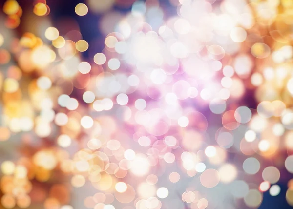 Elegant abstract background with bokeh defocused lights — Stock Photo, Image