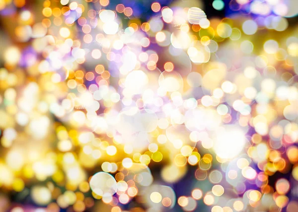 Elegant abstract background with bokeh defocused lights — Stock Photo, Image