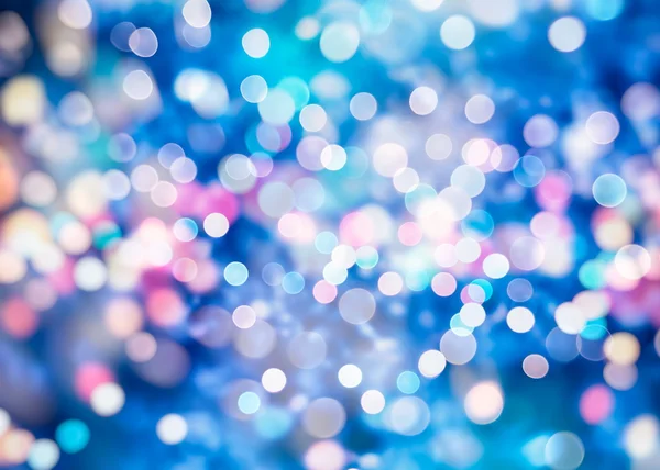 Elegant abstract background with bokeh defocused lights — Stock Photo, Image