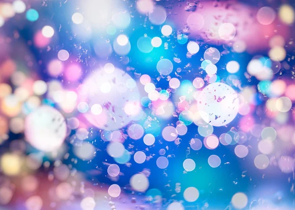 Elegant abstract background with bokeh defocused lights — Stock Photo, Image