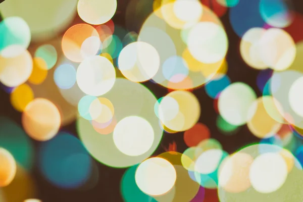 Elegant abstract background with bokeh defocused lights — Stock Photo, Image