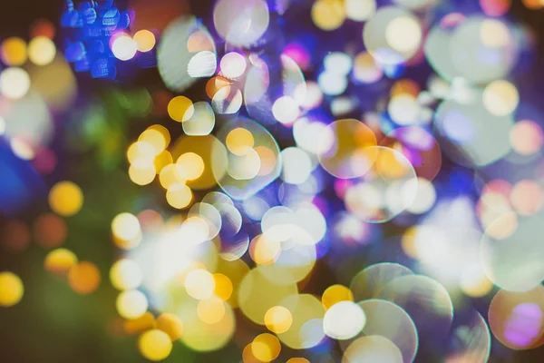 Elegant abstract background with bokeh defocused lights — Stock Photo, Image