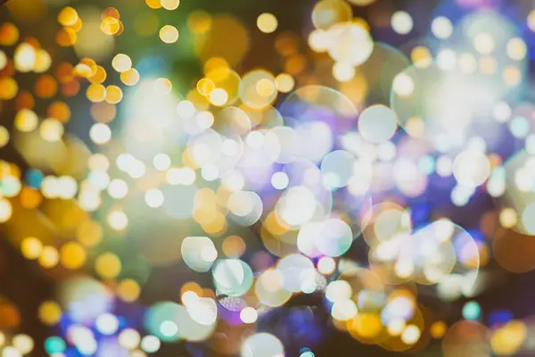 Elegante fundo abstrato com bokeh luzes desfocadas — Fotografia de Stock