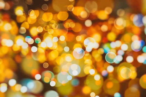 Elegant abstract background with bokeh defocused lights — Stock Photo, Image