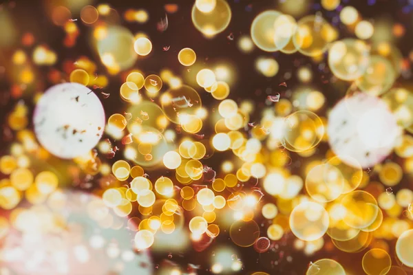 Elegant abstract background with bokeh defocused lights — Stock Photo, Image