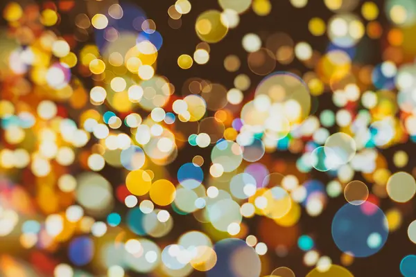 Elegante fundo abstrato com bokeh luzes desfocadas — Fotografia de Stock