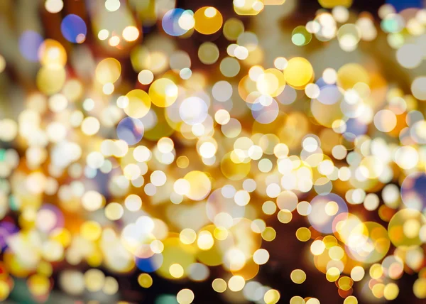 Elegant abstract background with bokeh defocused lights — Stock Photo, Image