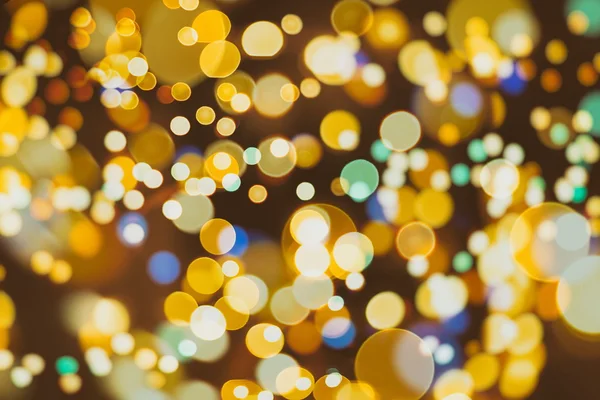 Elegante fundo abstrato com bokeh luzes desfocadas — Fotografia de Stock