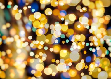 bokeh ile zarif arka plan ışığı defocused