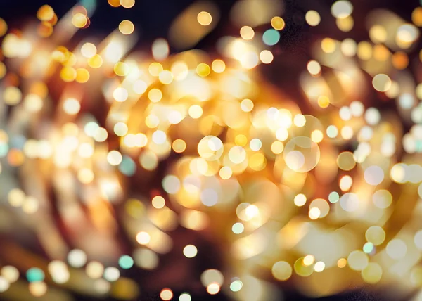 Elegant abstract background with bokeh defocused lights — Stock Photo, Image