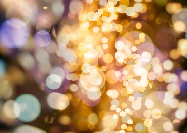 Elegant abstract background with bokeh defocused lights — Stock Photo, Image