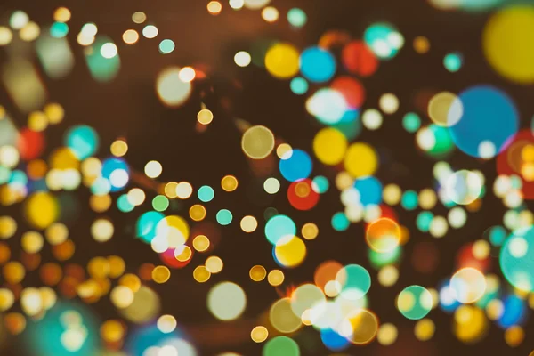 Elegante sfondo astratto con bokeh luci sfocate — Foto Stock