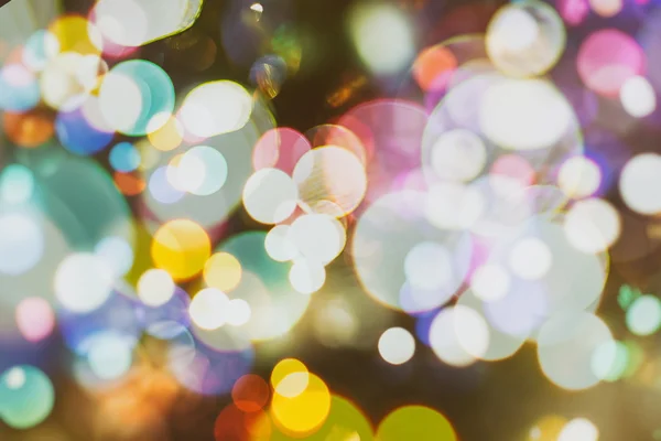 Elegant abstract background with bokeh defocused lights — Stock Photo, Image