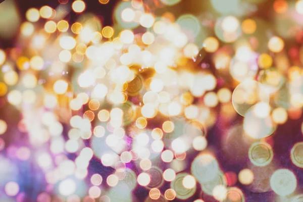 Elegante sfondo astratto con bokeh luci sfocate — Foto Stock