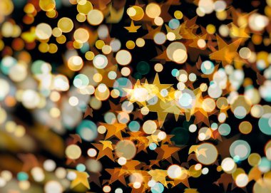 bokeh ile zarif arka plan ışığı defocused